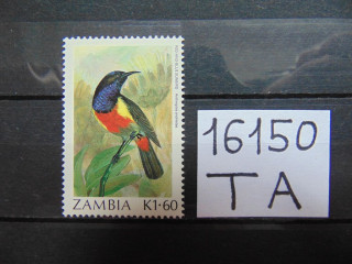 Фото марки Замбия 1987г **