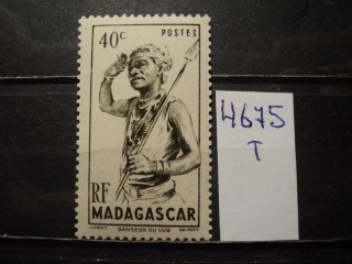 Фото марки Франц. Мадагаскар **