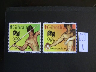Фото марки Гибралтар 1994г серия **