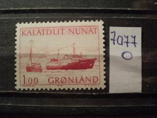 Фото марки Гренландия 1976г **