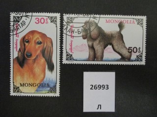 Фото марки Монголия 1991г