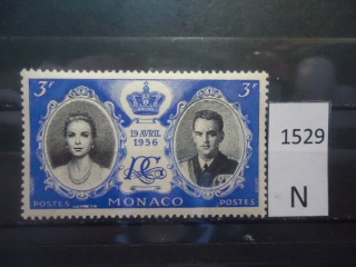 Фото марки Монако 1956г *