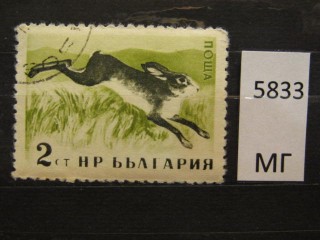 Фото марки Болгария 1958г