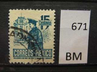 Фото марки Мексика 1947г