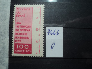 Фото марки Бразилия 1962г **