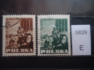 Фото марки Польша серия 1955г