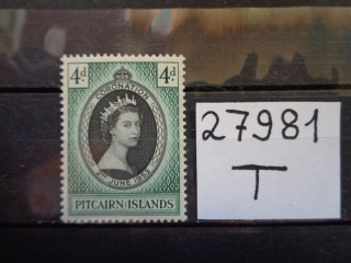 Фото марки Британские Острова Питкерн 1953г **
