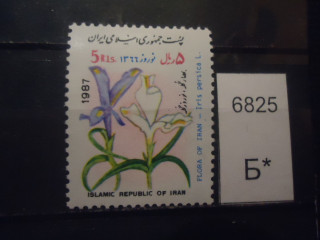 Фото марки Иран 1987г **