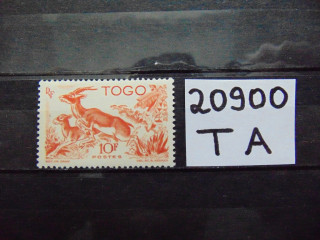 Фото марки Французское Того 1947г **