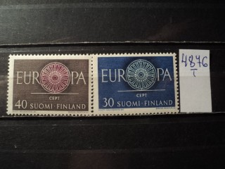 Фото марки Финляндия серия 1960г **