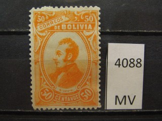 Фото марки Боливия 1897г *