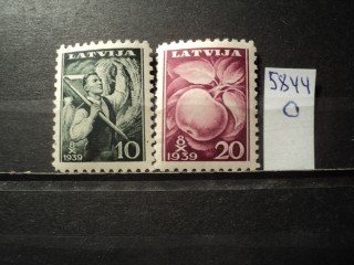 Фото марки Латвия серия 1939г **