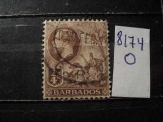 Фото марки Брит. Барбадос 1912г