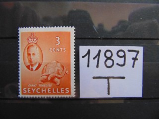 Фото марки Британские Сейшелы 1952г **