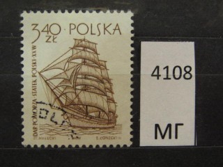 Фото марки Польша 1964г