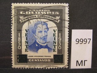 Фото марки Колумбия 1958г