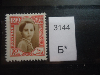 Фото марки Ирак 1942г надпечатка *
