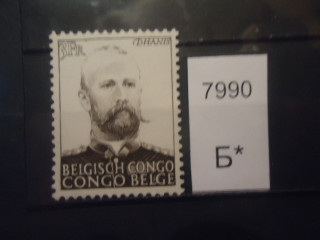 Фото марки Бельгийское Конго 1951г **