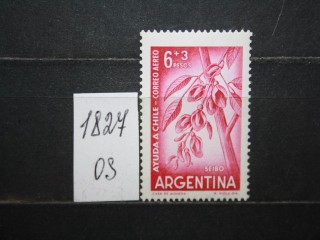 Фото марки Аргентина 1960г **