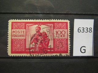 Фото марки Италия 1946г