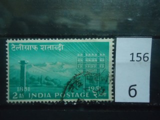 Фото марки Индия 1953г
