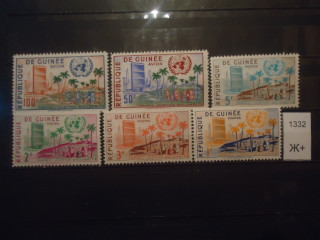 Фото марки Франц. Гвинея 1960г 4 евро **