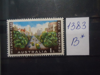 Фото марки Австралия 1953г **