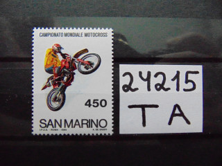 Фото марки Сан Марино марка 1984г **