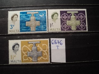 Фото марки Мальта серия 1961г **