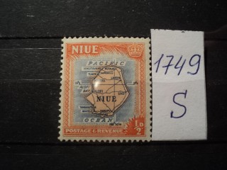 Фото марки Ниуе 1950г **