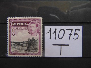 Фото марки Британский Кипр 1938г *