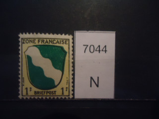 Фото марки Германия Французская зона 1945-46гг **