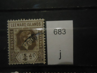 Фото марки Брит. Подветренные острова 1938-51гг