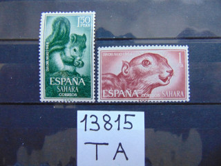 Фото марки Испанская Сахара 1964г **