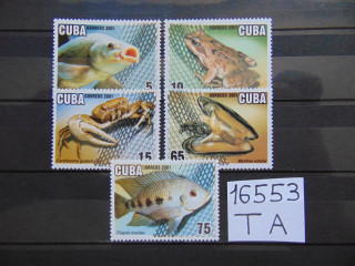 Фото марки Куба серия 2001г **