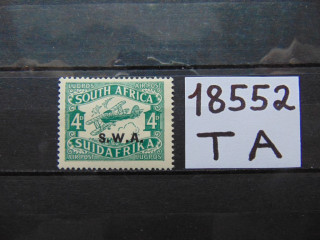 Фото марки Юго-Западная Африка авиапочта 1930г *