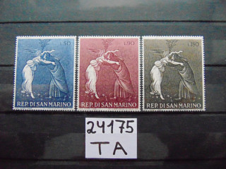 Фото марки Сан Марино серия 1968г **