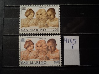 Фото марки Сан Марино серия 1976г **