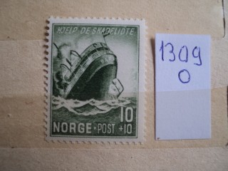 Фото марки Норвегия 1944г **