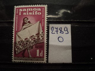 Фото марки Самоа 1962г **