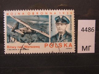 Фото марки Польша 1987г