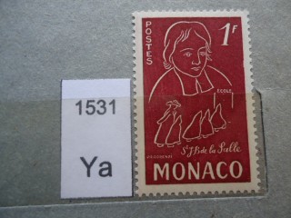 Фото марки Франц. Монако **