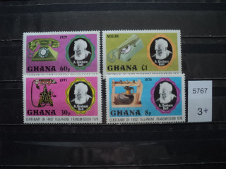 Фото марки Гана 1976г **