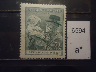 Фото марки Чехословакия 1938г