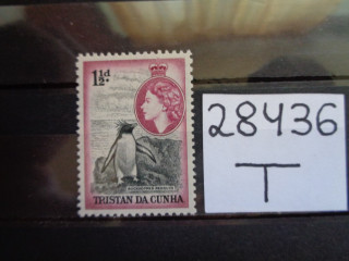 Фото марки Британский Тристан Да Кунья 1954г **