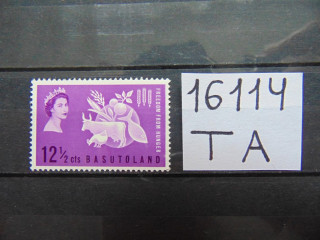 Фото марки Басутоленд марка 1963г **