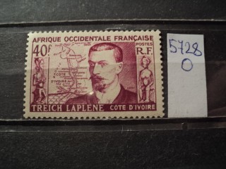 Фото марки Франц. Западная Африка 1952г **