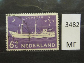Фото марки Нидерланды 1957г