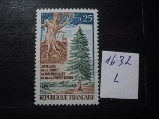 Фото марки Франция 1968г *