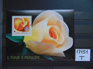 Фото марки Португальские С Томе и Принсипе 2003г **